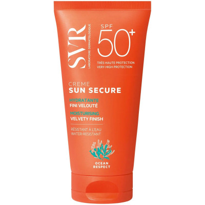 SVR SUN SECURE CREME SPF50+ слънцезащитен крем за лице за нормална към суха кожа 50 мл