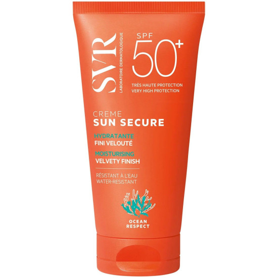 SVR SUN SECURE CREME SPF50+ слънцезащитен крем за лице за нормална към суха кожа 50 мл