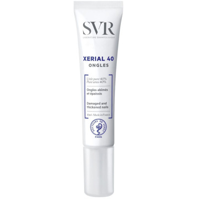SVR XERIAL 40 ONGLES гел за удебелени увредени цепещи се нокти с 40% уреа 10 мл