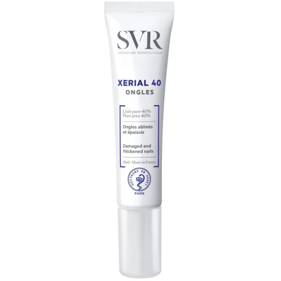 SVR XERIAL 40 ONGLES гел за удебелени увредени цепещи се нокти с 40% урея 10 мл