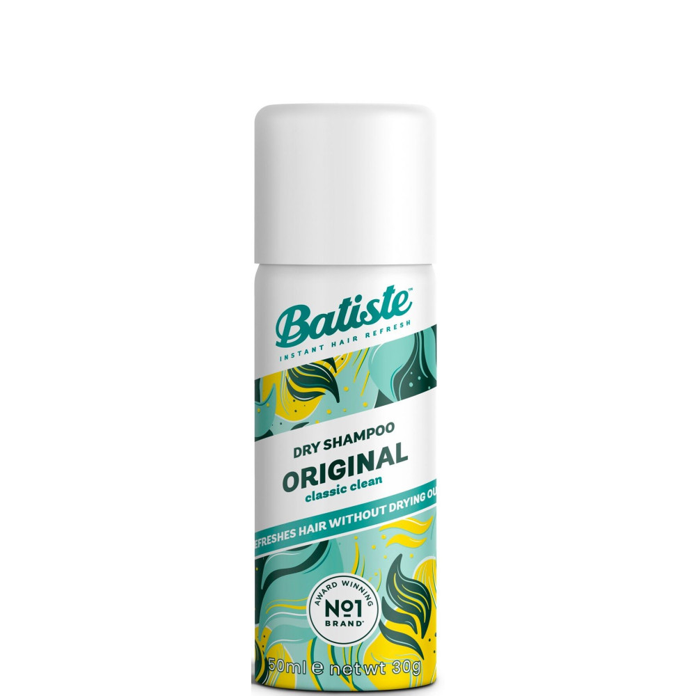 BATISTE ORIGINAL сух шампоан с класически свеж аромат 50 мл P22