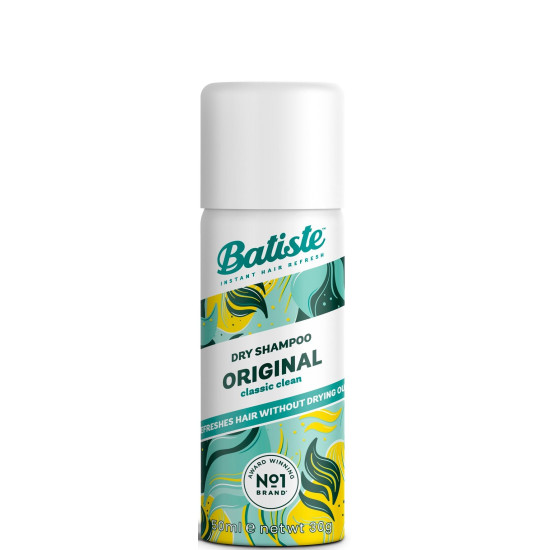 BATISTE ORIGINAL сух шампоан с класически свеж аромат 50 мл P22