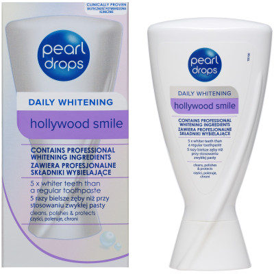 ПЪРЛ ДРОПС DAILY WHITENING избелваща паста за зъби 50 мл