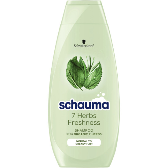 SCHAUMA 7 HERBS FRESHNESS шампоан седем билки за нормална до мазна коса 250 мл