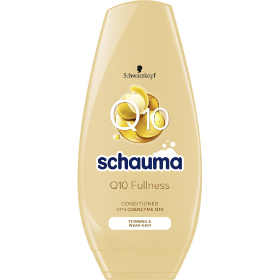SCHAUMA Q10 FULLNESS структуриращ балсам с коензим Q10 за тънка и слаба коса 250 мл