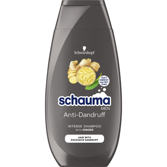 SCHAUMA MEN ANTI-DANDRUFF шампоан против пърхот с джинджифил за мъже 250 мл