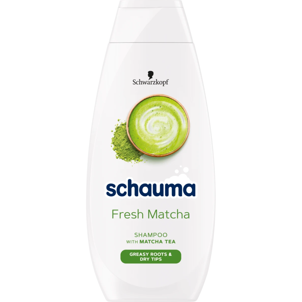 SCHAUMA FRESH MATCHA шампоан за коса с мазни корени 400 мл