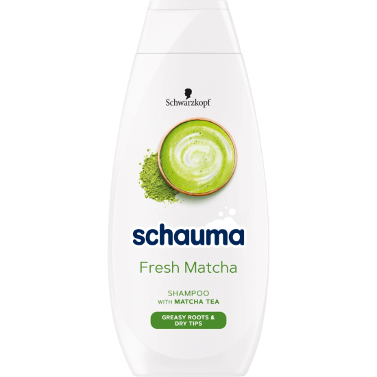 SCHAUMA FRESH MATCHA шампоан за коса с мазни корени 400 мл