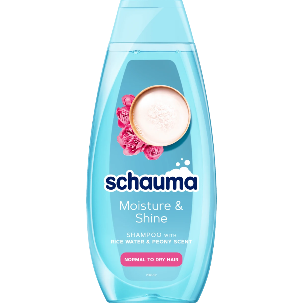 SCHAUMA MOISTURE & SHINE шампоан за хидратация и блясък 400 мл