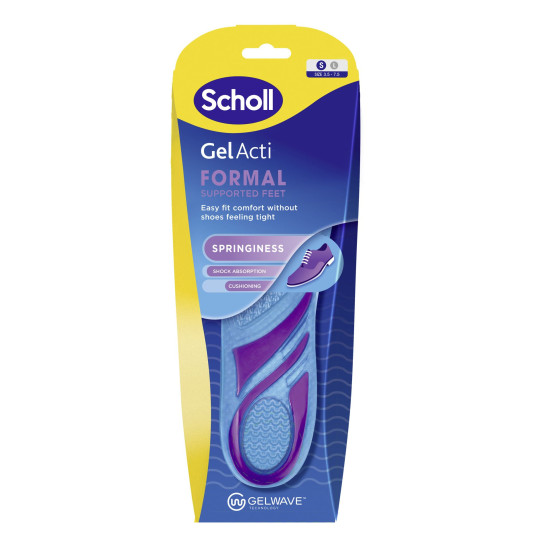 ШОЛ GEL ACTIV FORMAL СТЕЛКИ за ОФИЦИАЛНИ обувки S (35.5-40.5) /1 чифт/