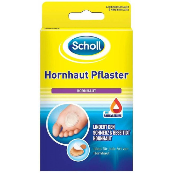 SCHOLL ПЛАСТИР ЗА МАЗОЛИ х 4 бр