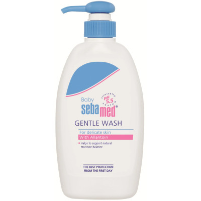 СЕБАМЕД BABY GENTLE WASH бебешки измивен гел с помпа 400 мл