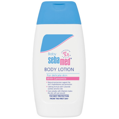 СЕБАМЕД BABY BODY LOTION почистващ бебешки лосион грижа за кожата 200 мл