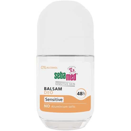 СЕБАМЕД BALSAM DEO SENSITIVE 48H део балсам рол-он за чувствителна кожа за жени 50 мл
