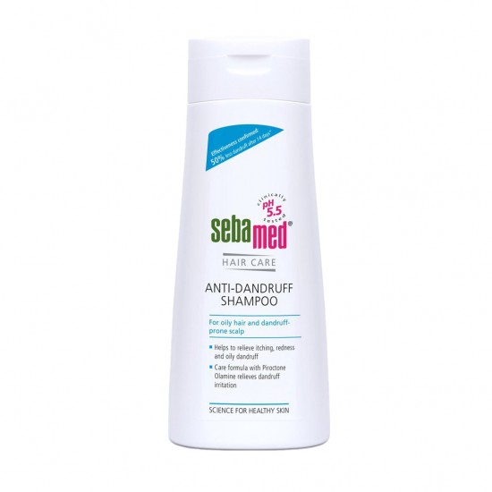 СЕБАМЕД HAIR CARE ANTI-DANDRUFF SHAMPOO шампоан против пърхот за мазна коса 200 мл