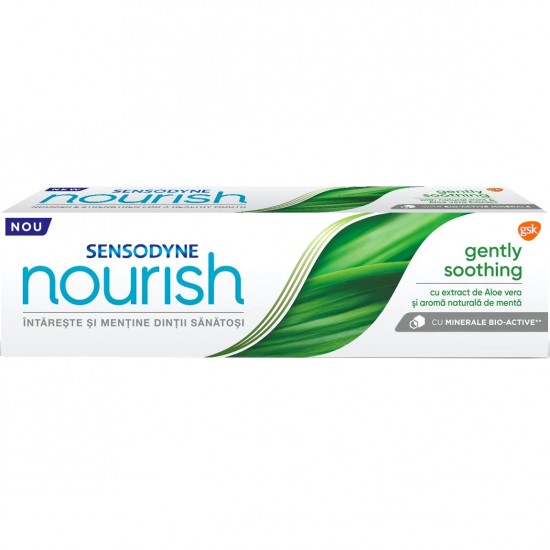 СЕНЗОДИН паста за зъби NOURISH GENTLY SOOTHING ALOE VERA 75 мл