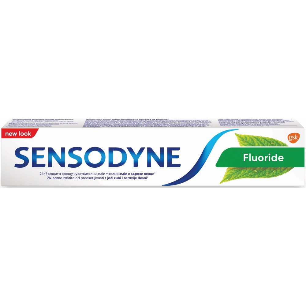 Toothpaste Sensodyne Fluoride 75 ml / Паста за зъби Сенсодин Флуорид 75 мл - Паста за зъби Toothpaste Sensodyne Fluoride 75 ml / Паста за зъби Сенсодин Флуорид 75 мл - Паста за зъби