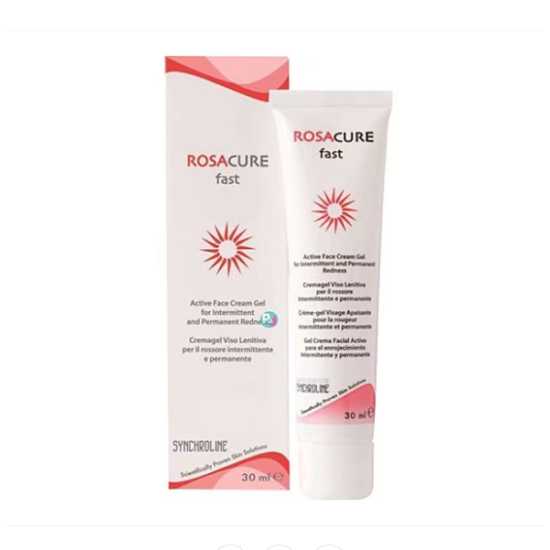 SYNCHROLINE ROSACURE Fast успокояващ крем-гел за лице при розацея с бързо действие 30 мл