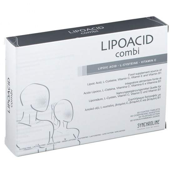 SYNCHROLINE LIPOACID Combi табл х 60 бр хранителна добавка против стареене на кожата