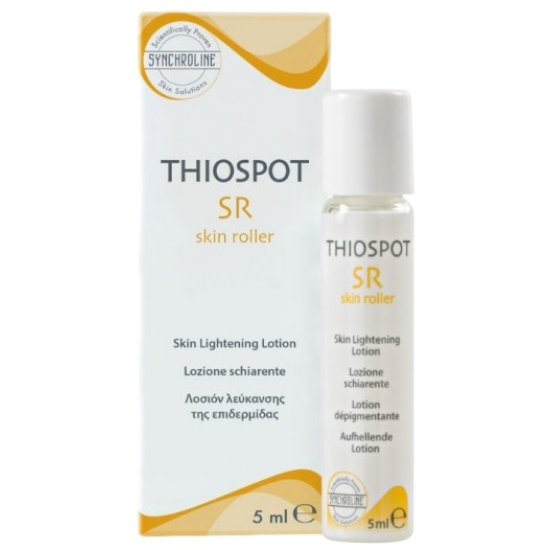 SYNCHROLINE THIOSPOT SK Skin Roller лосион ролер за лице и тяло за избелване на пигментни петна 5 мл