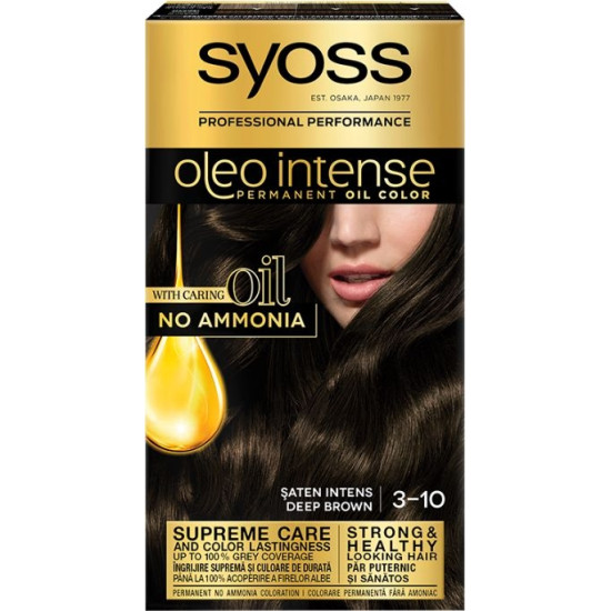 SYOSS OLEO INTENSE Боя за коса 3-10 DEEP BROWN