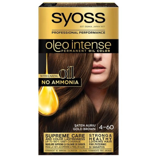 SYOSS OLEO INTENSE Боя за коса 4-60 GOLD BROWN