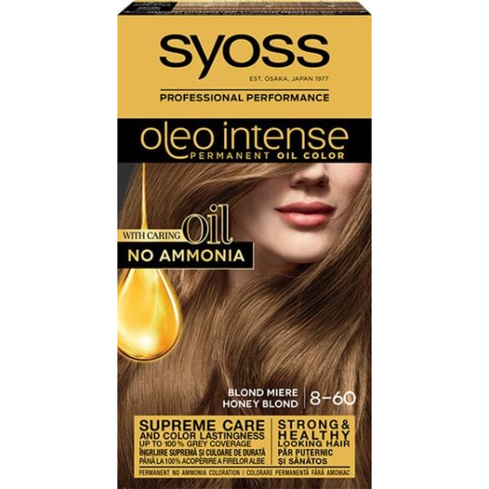 SYOSS OLEO INTENSE Боя за коса 8-60 HONEY BLOND - Грижа за косата