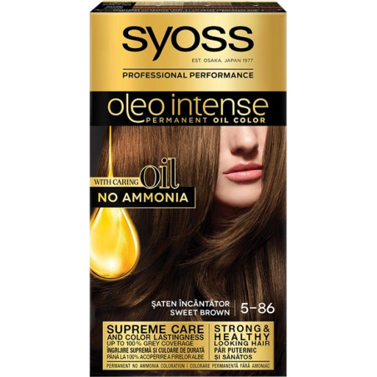 SYOSS OLEO INTENSE Боя за коса 5-86 SWEET BROWN