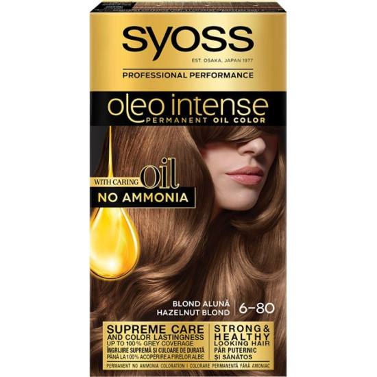 SYOSS OLEO INTENSE Боя за коса 6-80 HAZELNUT BLOND
