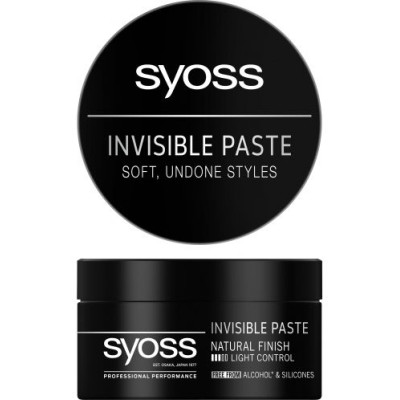 SYOSS INVISIBLE PASTE SOFT паста за коса 100 мл