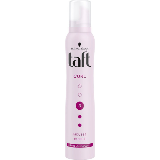 TAFT CURL 3 пяна за къдрава коса 200 мл
