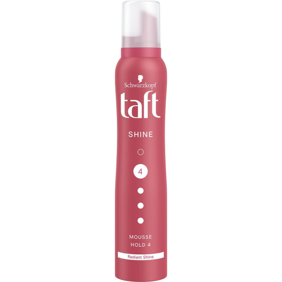 TAFT SHINE пяна за коса за сияен блясък 200 мл