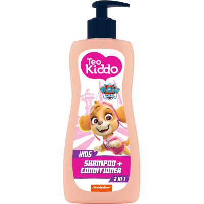 ТЕО KIDDO SHAMPOO + CONDITIONER 2в1 шампоан и балсам за момичета 400 мл