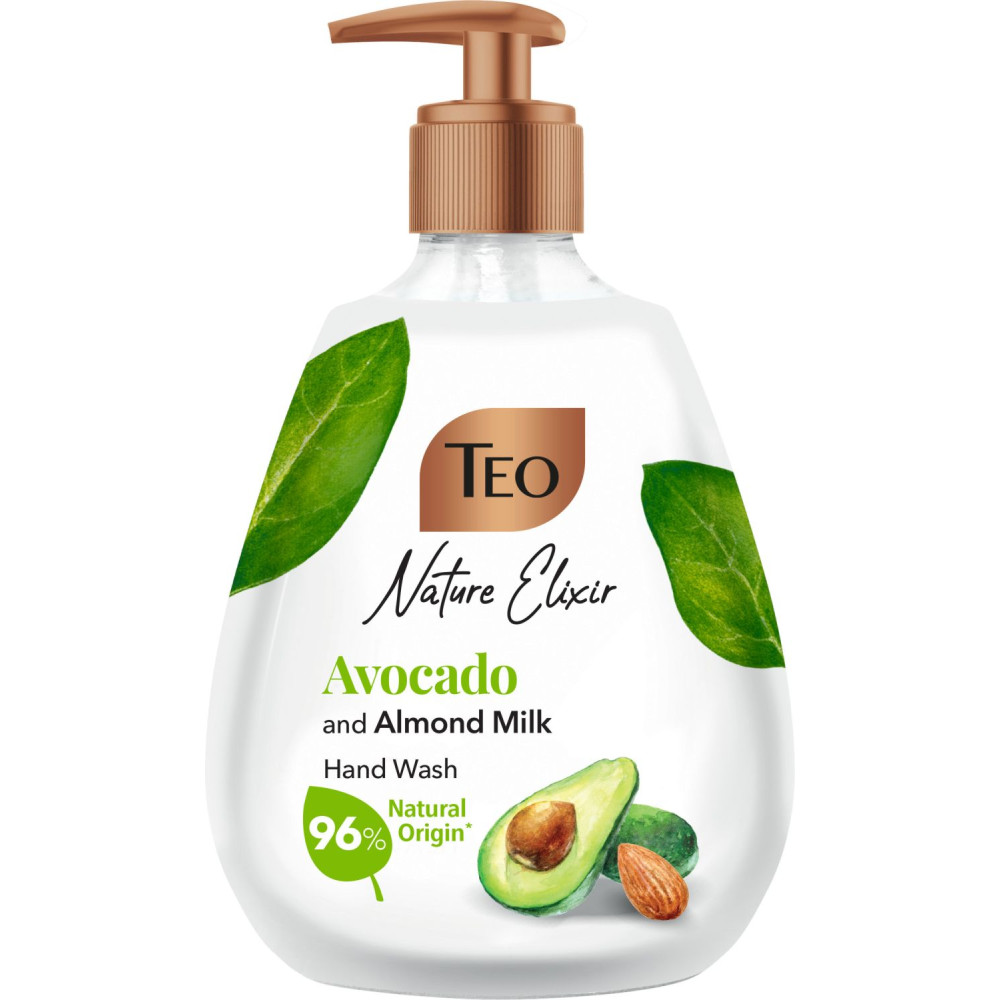 ТЕО NATURE ELIXIR AVOCADO течен сапун за ръце 300 мл - Грижа за ръцете