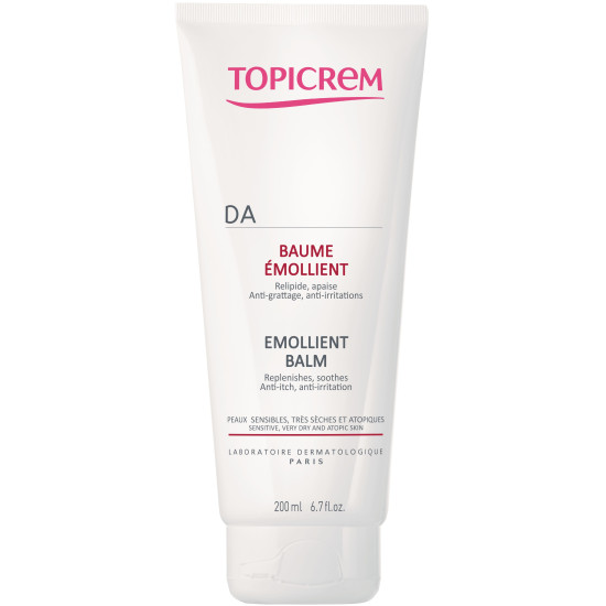 TOPICREM DA BALM EMOLIENT хидратираща емулсия за лице и тяло за много суха и атопична кожа 200 мл