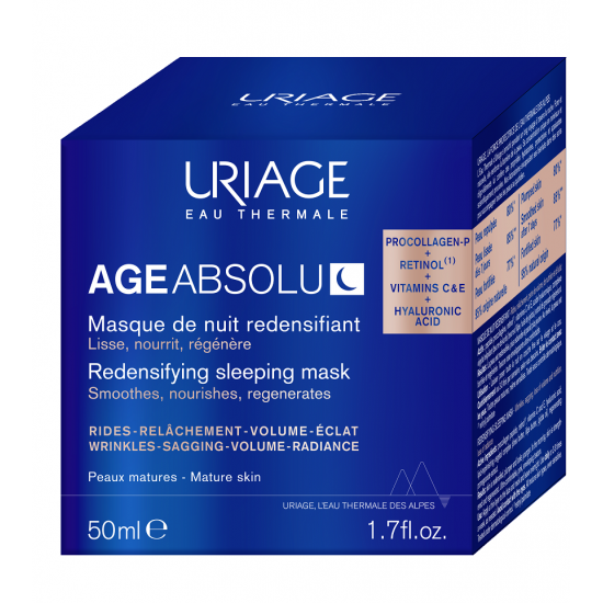 URIAGE AGE ABSOLU регенерираща нощна маска за лице 50 мл
