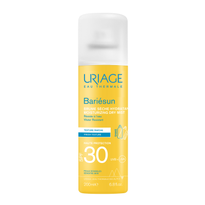 ЮРИАЖ BARIESUN DRY MIST SPF30 слънцезащитен спрей за чувствителна кожа на лицето и тялото 200 мл