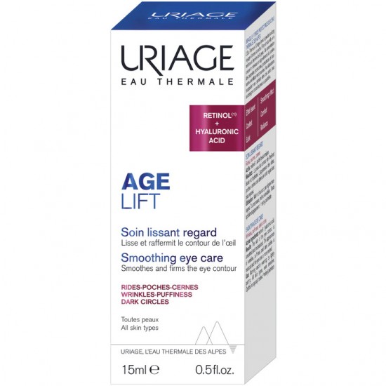 URIAGE AGE LIFT коригиращ околоочен крем с лифтинг ефект за всеки тип кожа 15 мл
