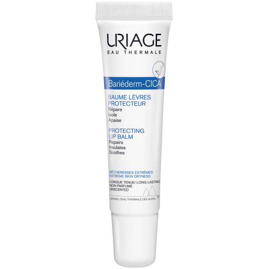 URIAGE BARIEDERM-CICA PROTECTING LIP BALM възстановяващ балсам за устни 15 мл