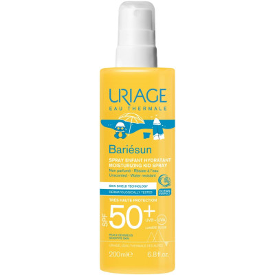 URIAGE BARIESUN KID SPRAY SPF50+ слънцезащитен спрей за деца за лице и тяло за чувствителна кожа 200 мл
