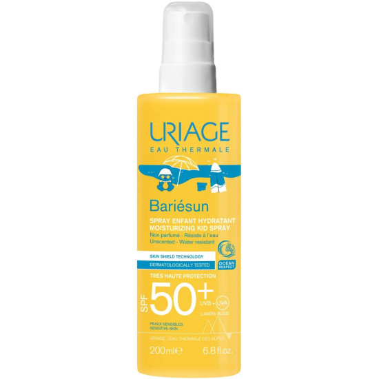 URIAGE BARIESUN KID SPRAY SPF50+ слънцезащитен спрей за деца за лице и тяло за чувствителна кожа 200 мл