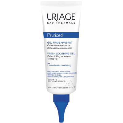 URIAGE PRURICED FRESH SOOTHING GEL освежаващ успокояващ гел за лице и тяло против сърбеж 100 мл