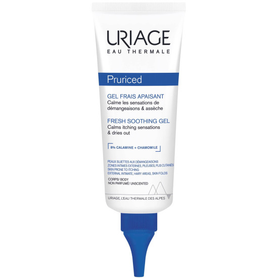URIAGE PRURICED FRESH SOOTHING GEL освежаващ успокояващ гел за тяло против сърбеж за суха и атопична кожа 100 мл