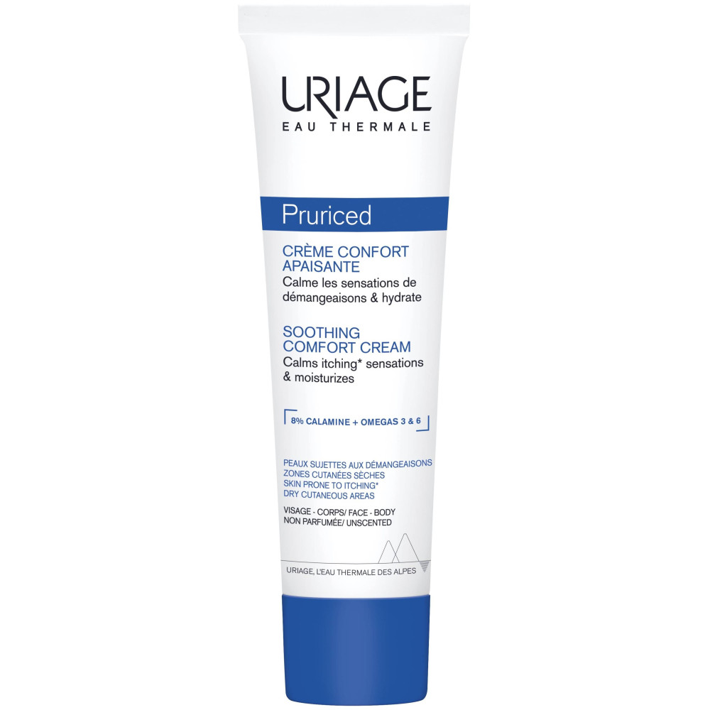 URIAGE PRURICED Soothing Conmfort Cream успокояващ комфортен крем за лице тяло и сухи зони при сърбеж 100 мл - Грижа за лицето и тялото URIAGE PRURICED Soothing Conmfort Cream успокояващ комфортен крем за лице тяло и сухи зони при сърбеж 100 мл - Грижа за лицето и тялото