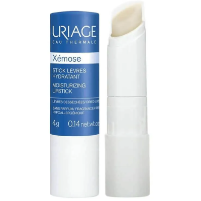 URIAGE XEMOSE Moisturizing Lipstick хидратиращ стик за устни при сухи и напукани устни 4 г
