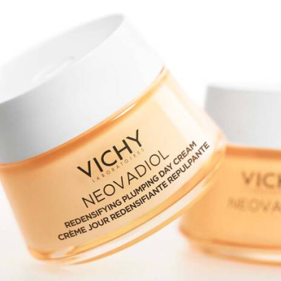 VICHY NEOVADIOL PERI-MENOPAUSE REDENSIFYING PLUMPING DAY CREAM уплатняващ дневен крем за суха кожа в пери-менопауза 50 мл