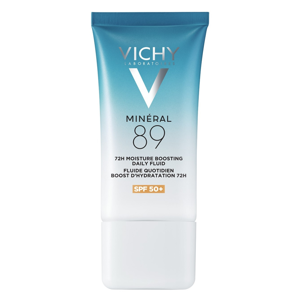 ВИШИ MINERAL 89 72H MOISTURE BOOSTING DAILY FLUID SPF50+ ежедневен флуид за лице за 72 ч хидратация с висока слънцезащита 50 мл - Грижа за лицето ВИШИ MINERAL 89 72H MOISTURE BOOSTING DAILY FLUID SPF50+ ежедневен флуид за лице за 72 ч хидратация с висока слънцезащита 50 мл - Грижа за лицето
