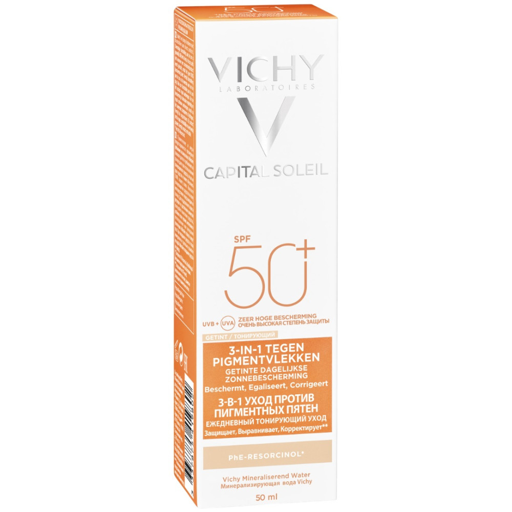 ВИШИ SOLEIL SPF50+ крем за лице против пигментни петна 50 мл - Грижа за лицето и тялото