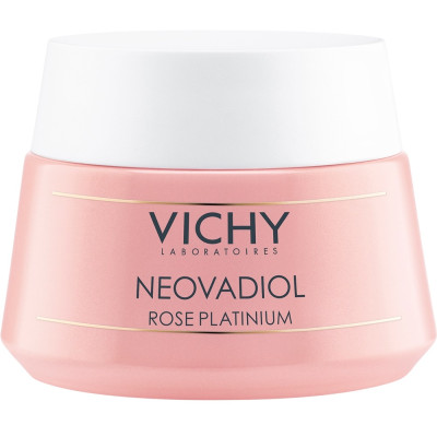 VICHY NEOVADIOL ROSE PLATINUM DAY CREAM анти-ейдж дневен крем с розов блясък за лице за зряла кожа 50 мл