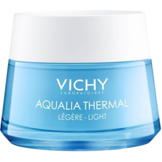 VICHY AQUALIA THERMAL LIGHT лек хидратиращ дневен крем за лице за нормална до суха кожа 50 мл